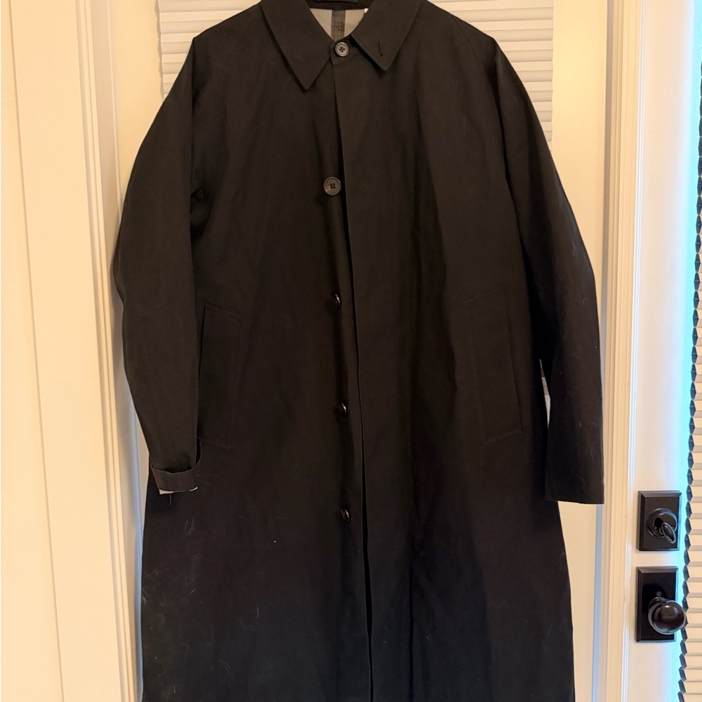Uniqlo Black Trench Coat